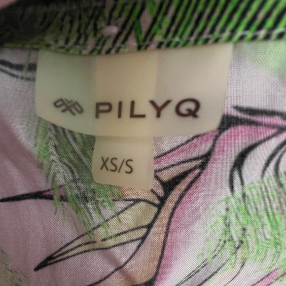 PilyQ Bermuda Spellbound Long Maxi Dress BMD-498D Floral Size Xs/Sm - Picture 10 of 12